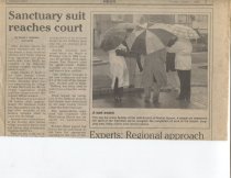 Sanctuary Suit Reaches Court